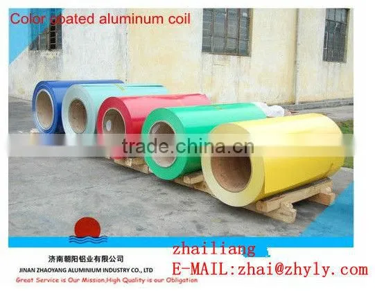 color coated aluminum coil