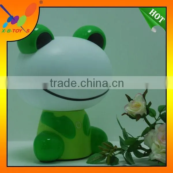2014 The Popular Frog LED Lamp For Family/Touchable Lamp, eye protection Night Light / desk lamp.