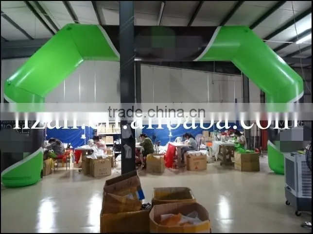 Black Inflatable Arch Door/Inflatable Archway for Rental