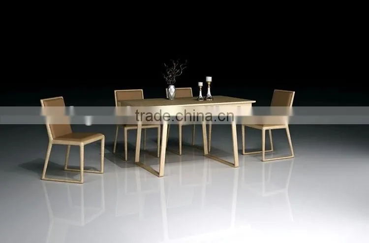 modern design new style wooden dining table set