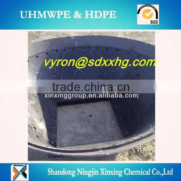 UHMWPE/HDPE engineering plastic bed sheet for truck/non-stick anti-wear liners