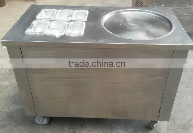Lestars ice freezing cream rolls maker