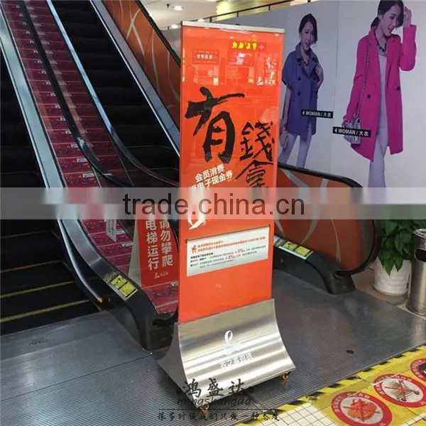 floor stand digital outdoor acrylic signage