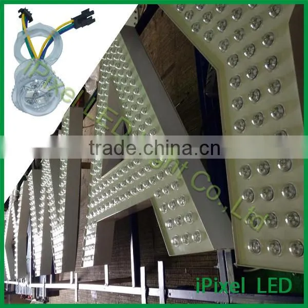 milky cover 12v 0.72w ucs1903 26mm pixel led dot