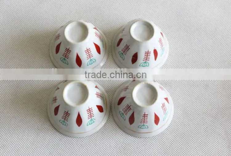 Wholesale cheap porcelain cup custom ceramic cawa cup
