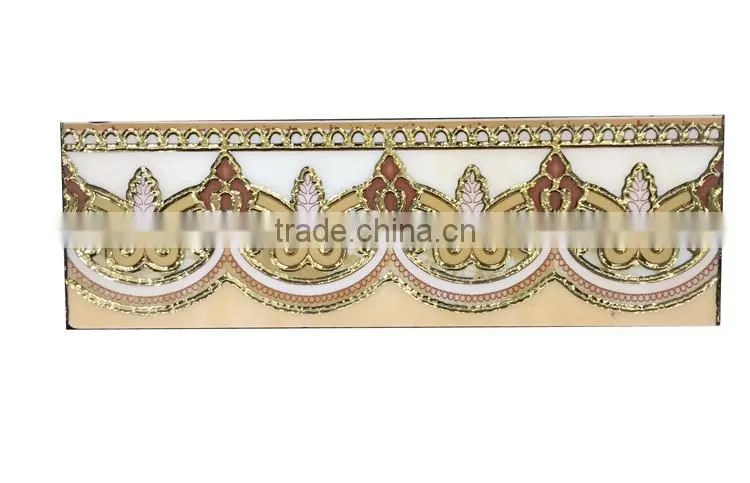 manufacturer of gilding decorative border wall tiles