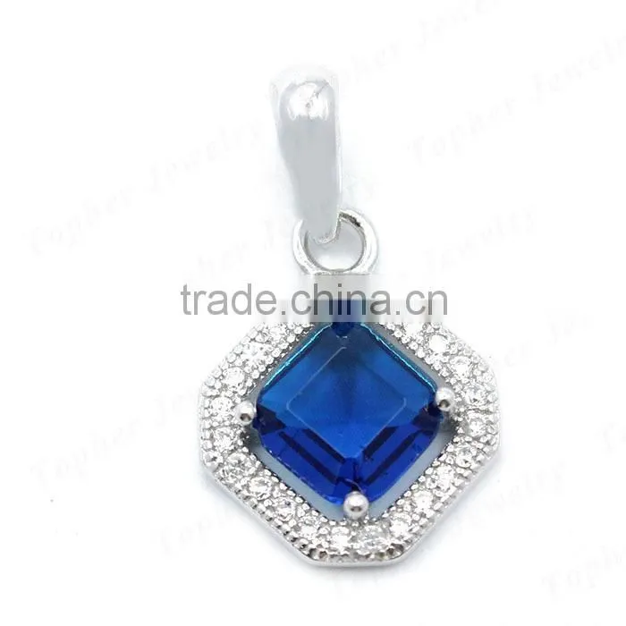 Wholesale fashion ebay silver gemstone pendants