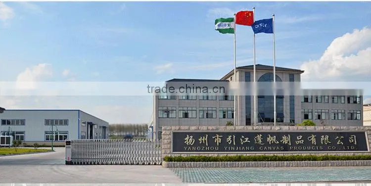 Yellow PVC Coated Tarpaulin Cover