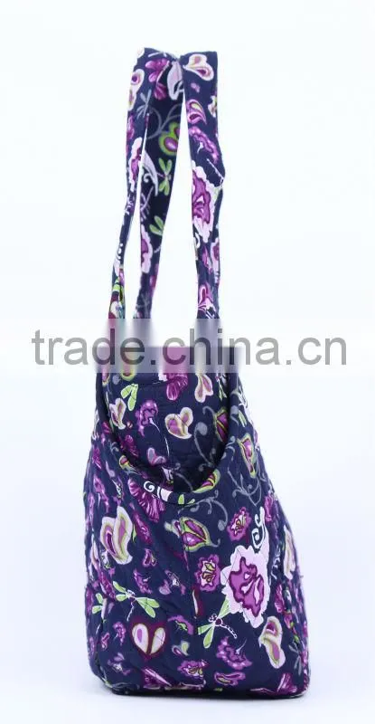 Z380 B09 QUILTED COTTON 100% SHOPPING BAG, TOTE