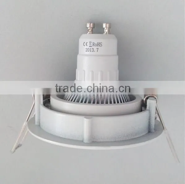 high end Chrome finish MR16 ceiling led spot light