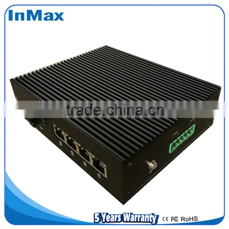 5 port full gigabit network industrial switch unmanaged network switch 10/100/1000Mbps i505A