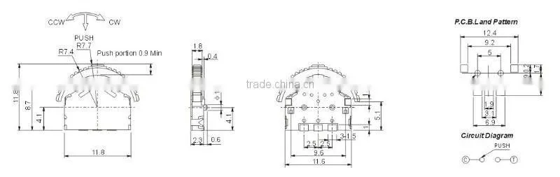 multi function switch MPS-1505