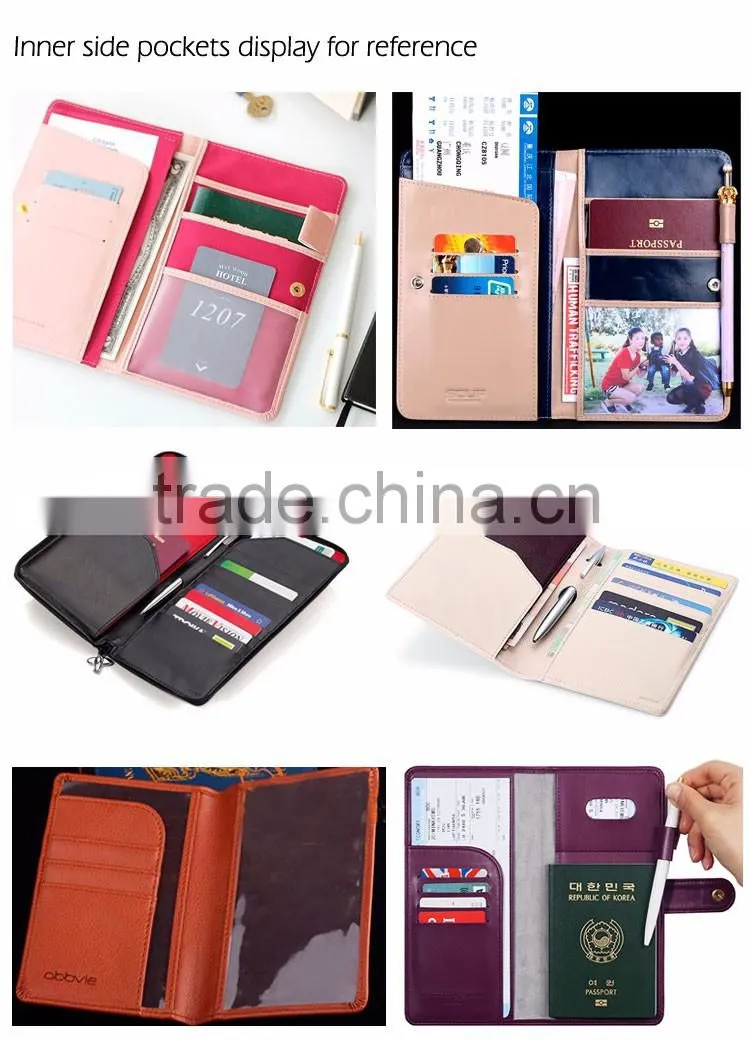 Cheap PVC passport holder clear plastic cover