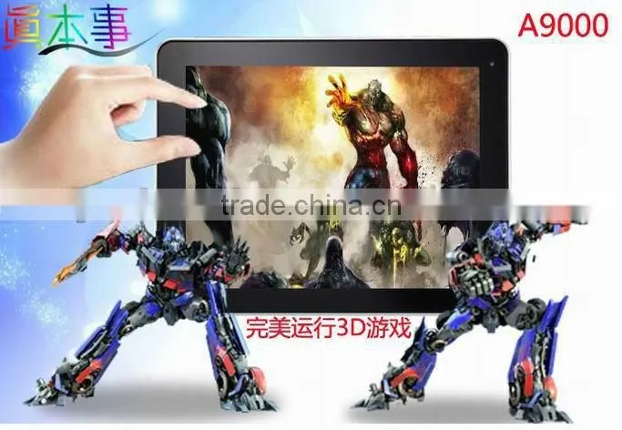 A9000 9.7 inch Android 4.0 Tablet camera 0.3MP Hard drive 16GB CPU 1.2GHz 02
