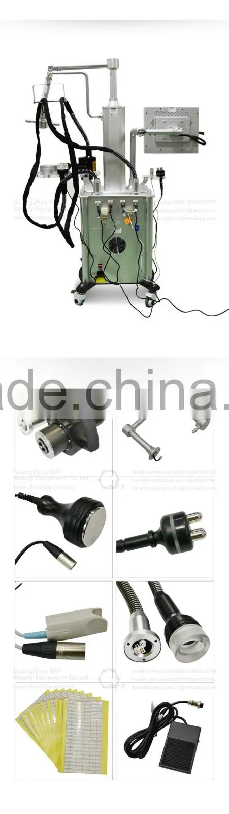 M9 Ultrasonic cavitation machine slimming equipment and lipo laser machine