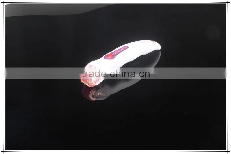 2016 high quality titanium 540 vibrating led derma roller