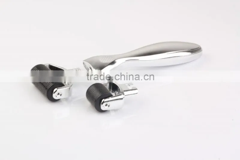600 needles head changeable derma meso roller,micro needle mesotherapy derma roller -L013
