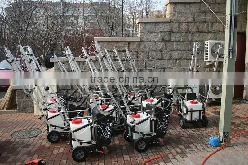 Hand-Push Type Battery Powered Mist Sprayer With Wheels