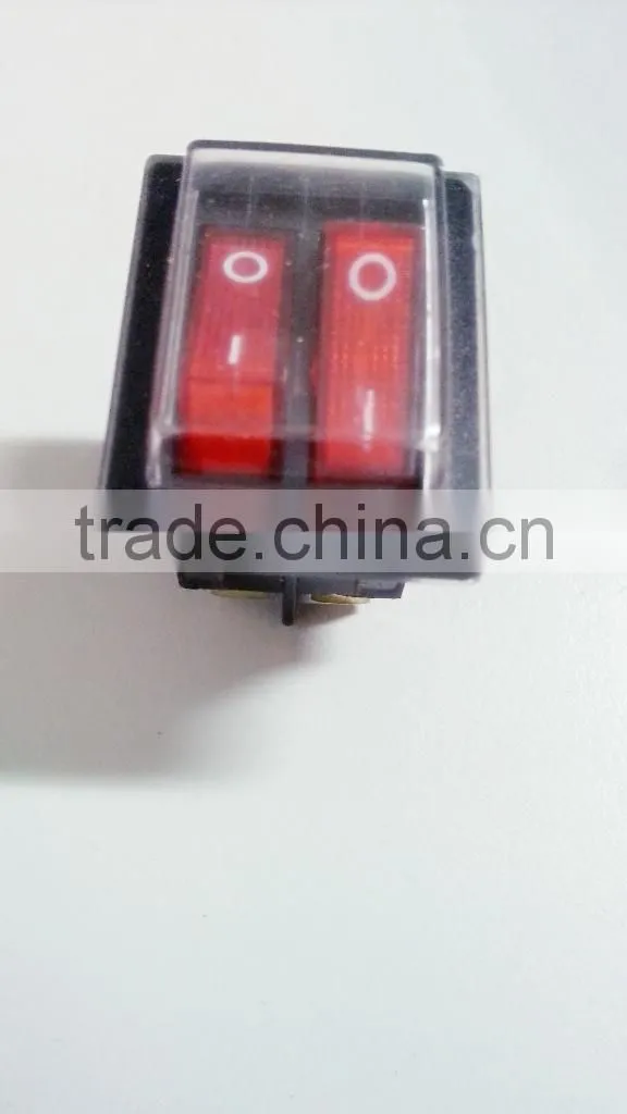 Electric rocker switch/push button switch double push bottons 2