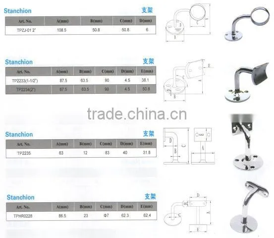 Tuopu stainless steel boat rail fitting hinge,ship rail fittings hinge for sale