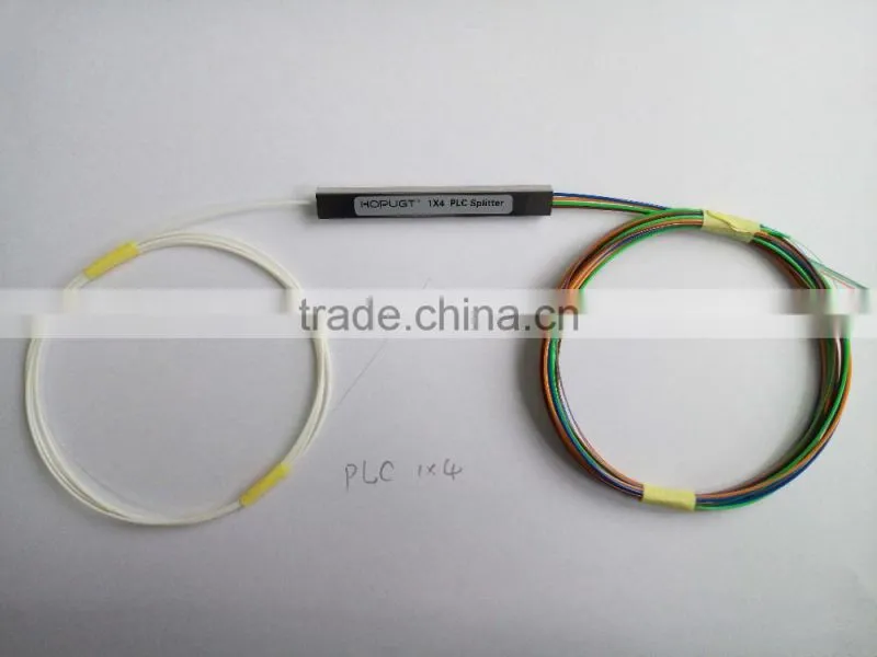 1x4 PLC Splitter, 1x4 single mode PLC splitter