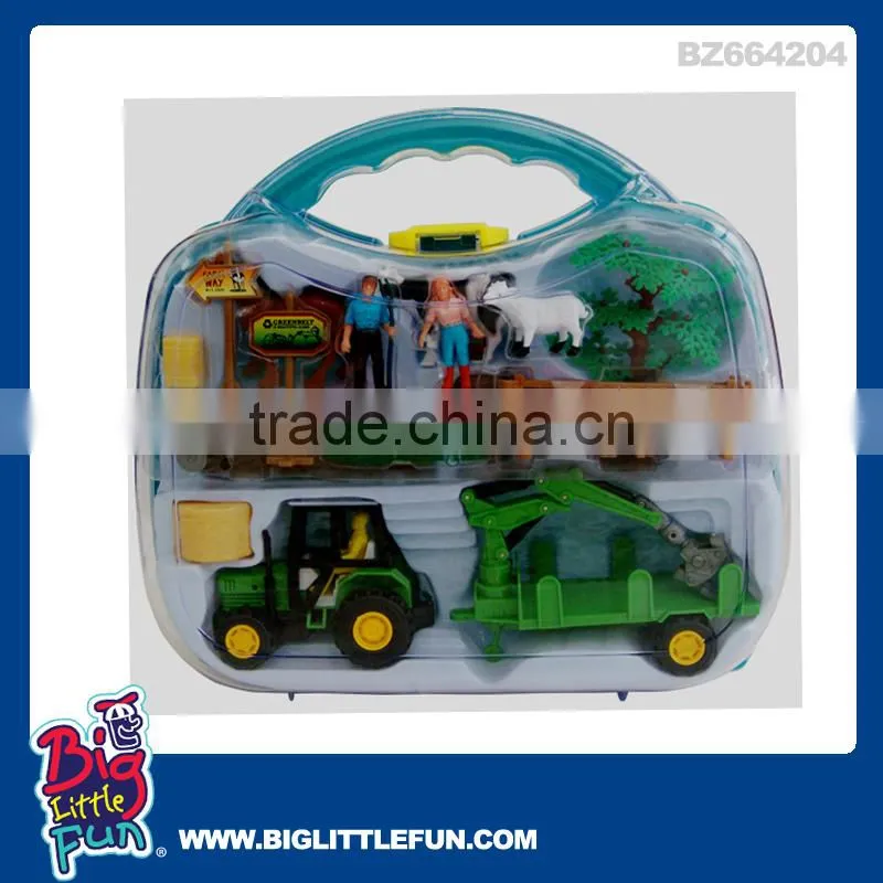 Sliding farm toys,farm tractor toys set