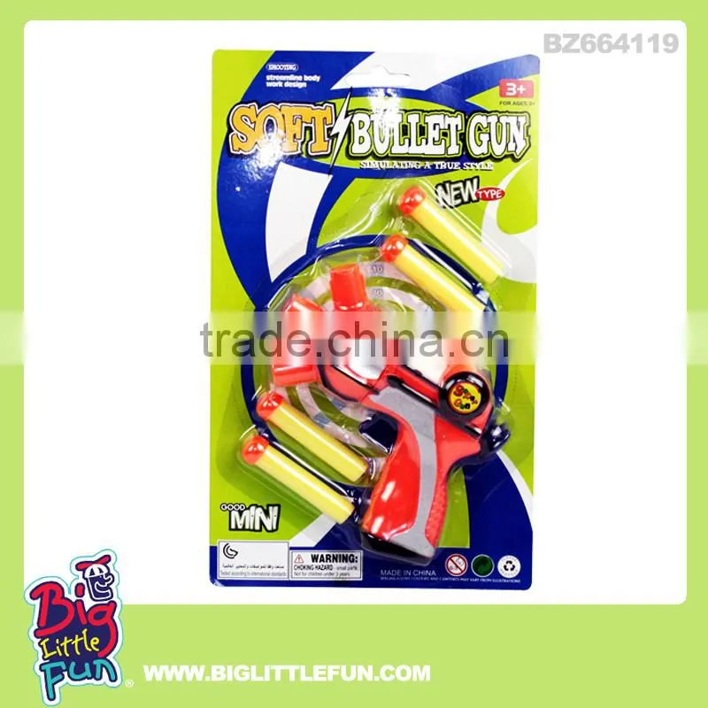 Flying saucer gun toys,soft bullet gun toy