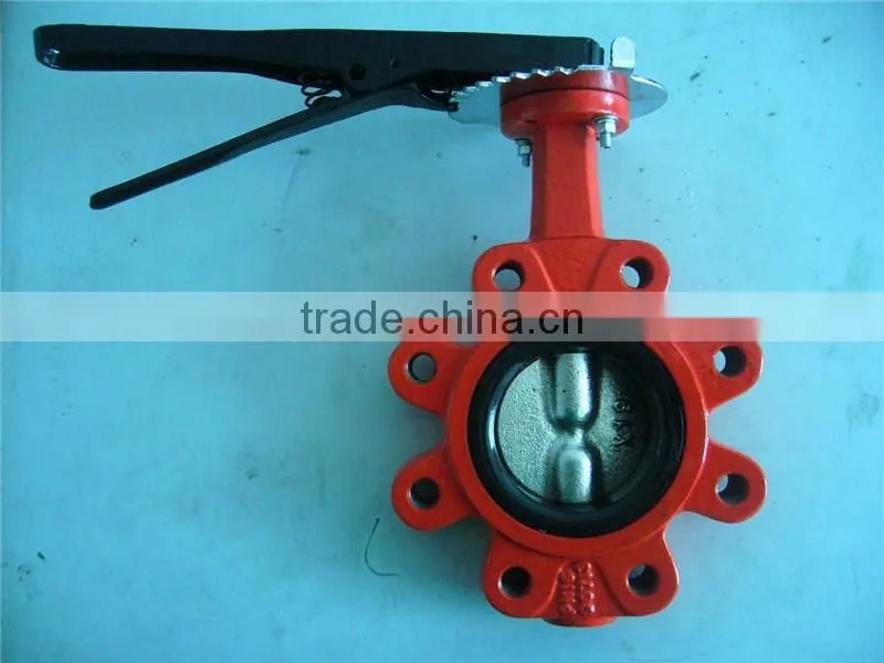 high quality casting valve body factory good design butterfly valve