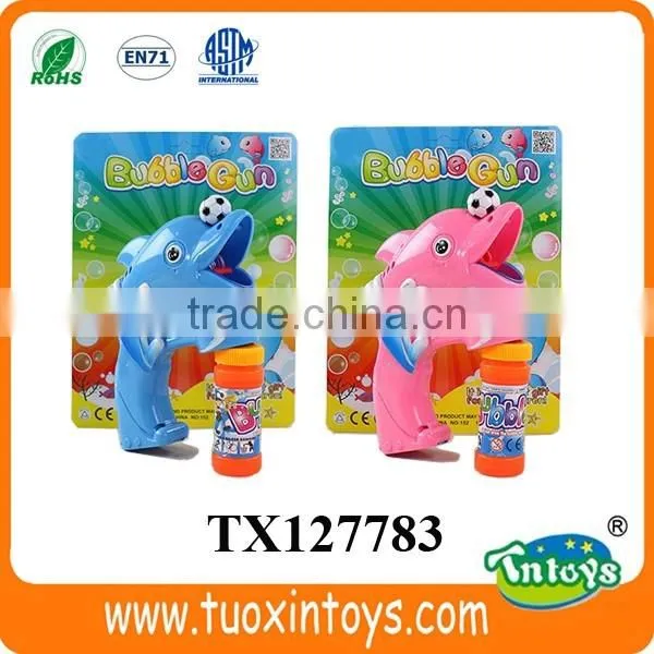 dolphin bubble gun with light