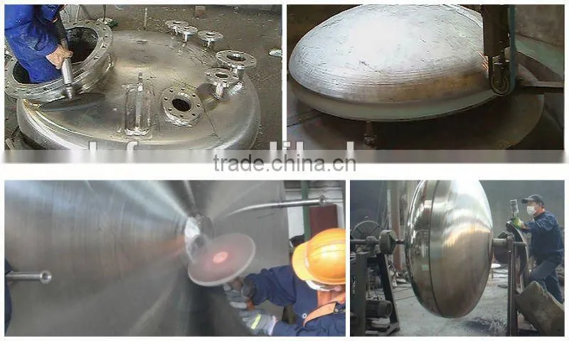 7000L stainless steel industrial reactor