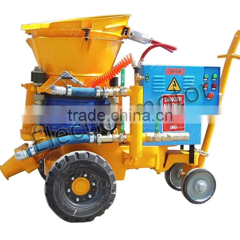 LZ-5 widely choice for customized dry mix concrete spray gunite shotcrete machine