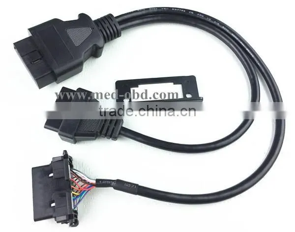 Y OBD2 Connector Cable Universal Underdash Adapter