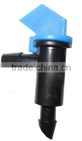 4 GPH Drip Irrigation mini Irrigation take part Flag drip emitter with Outlet Barb
