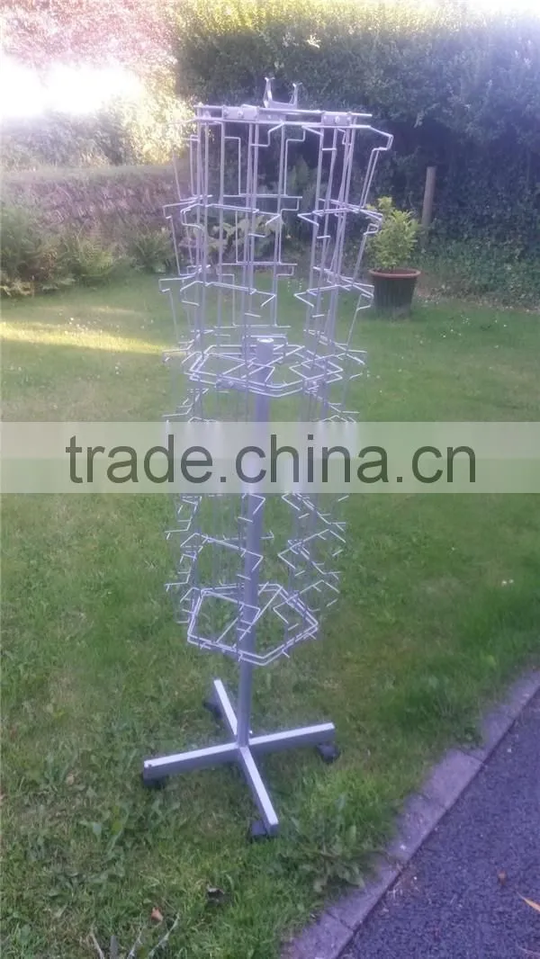 Floor Standing Portable Greeting Card Display Stands