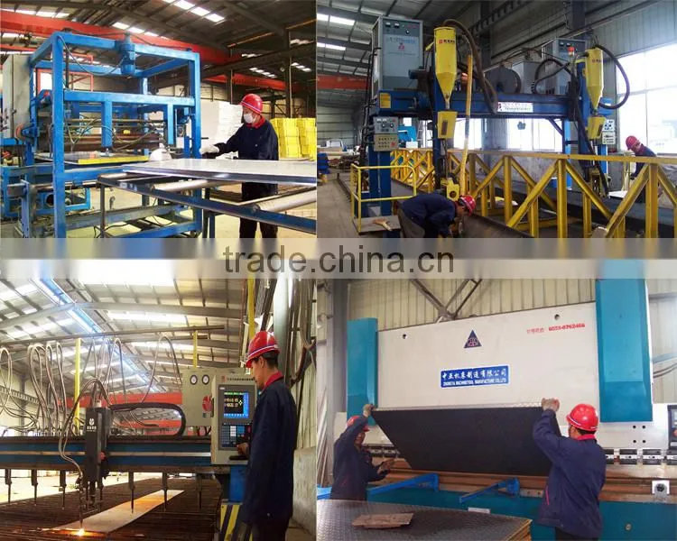 Fast installation steel warehouse construction materials