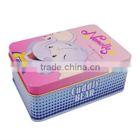 rectangular wholesale metal tins