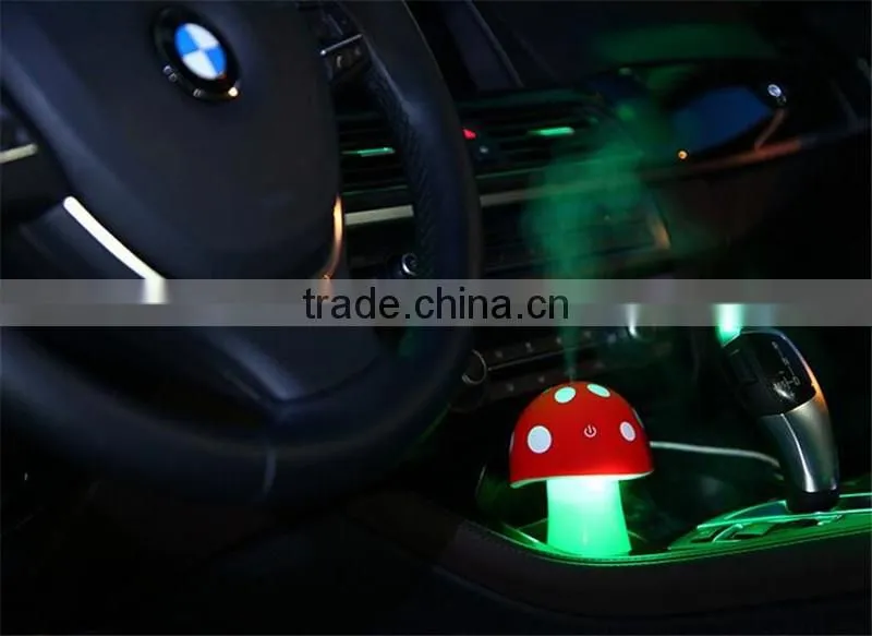 CT-738 Mini USB Humidifier Mushroom humidifier nightlights Humidifier water bottle