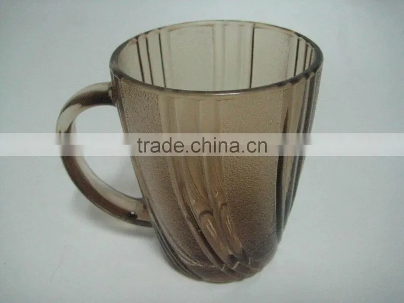 spray color glass mug beer mug spray machine-made spray color glass coffee mug