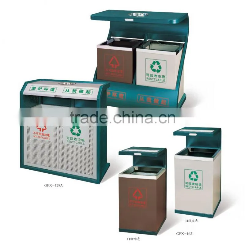Outdoor Trash Can for Hotel Garden Park Hospital Airport School