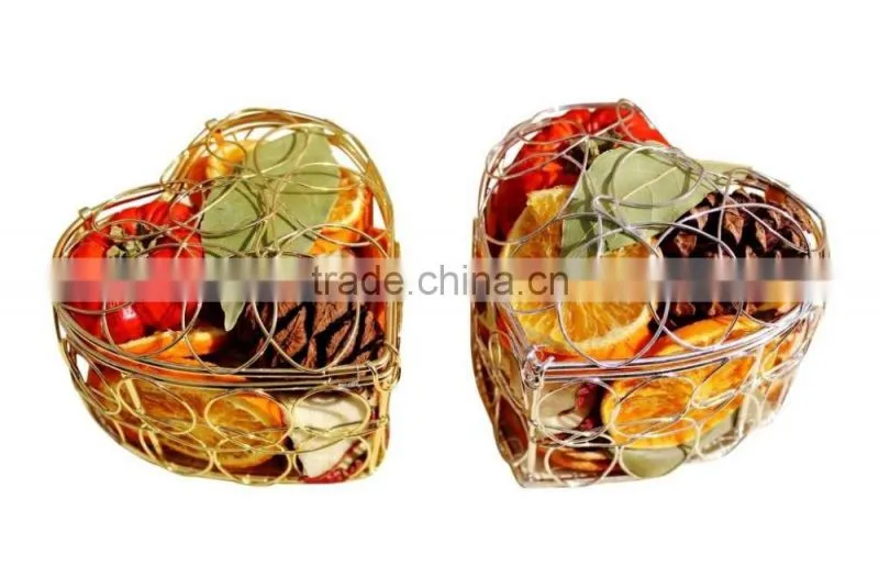 gold ,silver or paint dark iron decorative jumping balls