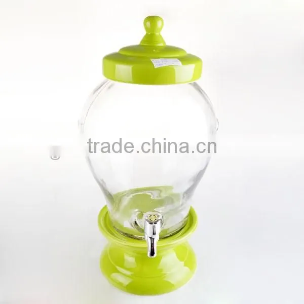 new style glass water dispenser with tap