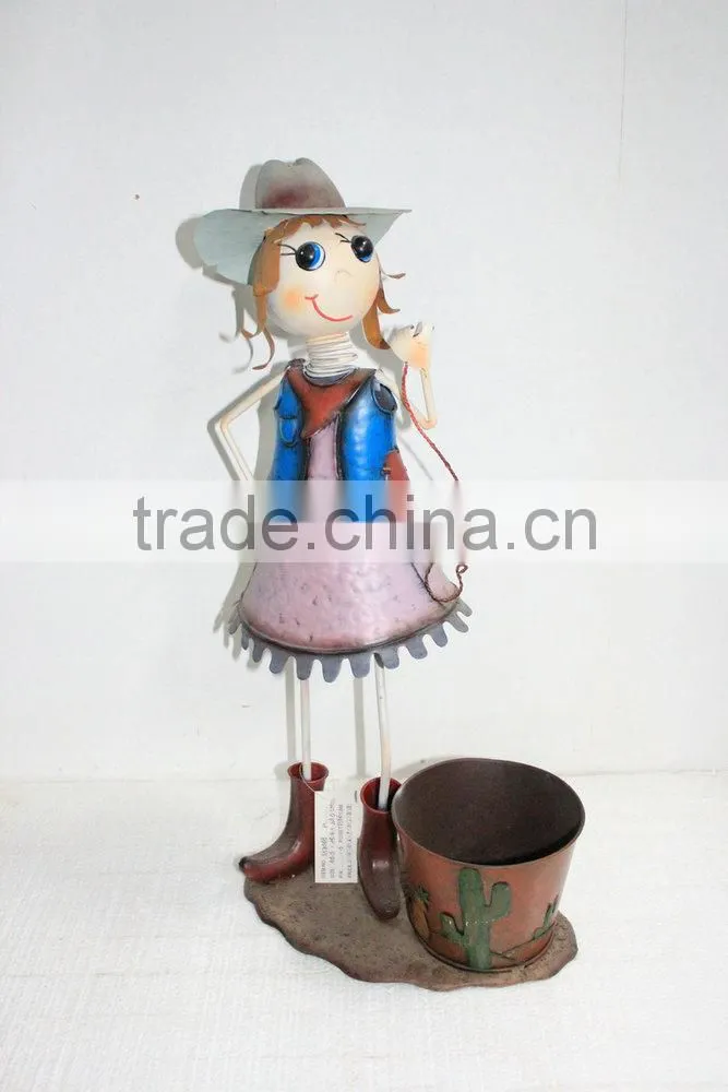 Metal flower pot stand