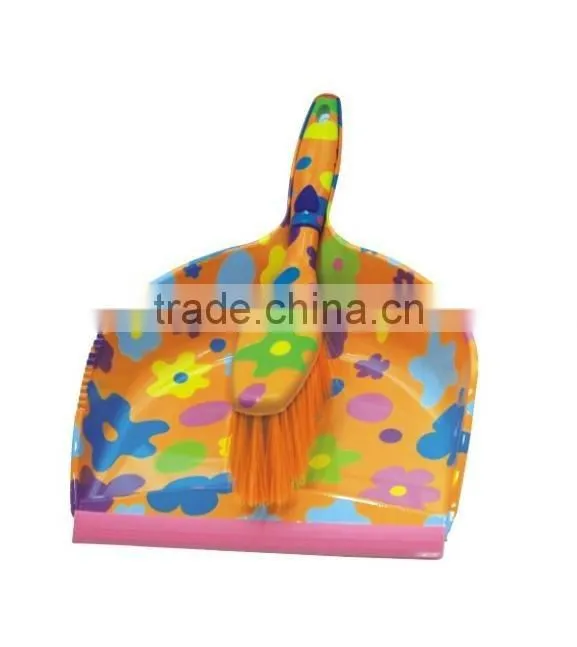 Professional Short Handle Plastic Broom And Dustpan Set