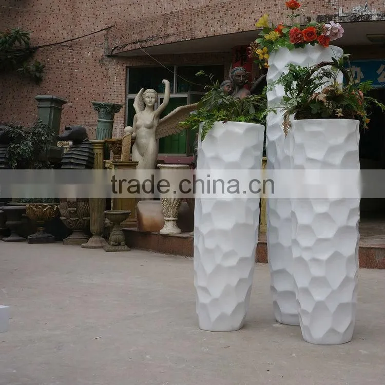 Modern garden pots