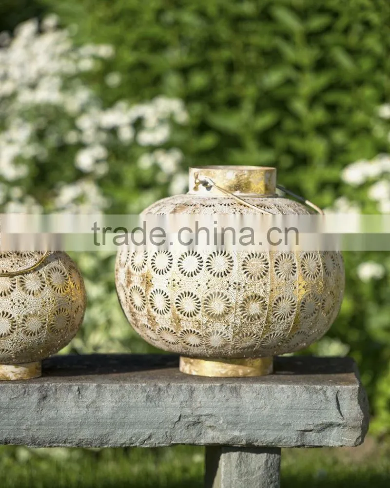 Hanging Vintage Candle Lantern Large Candle Holder