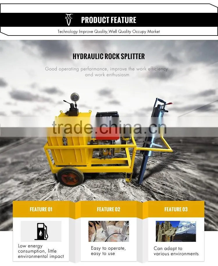 Hydraulic Rock Splitter Concrete Splitter And Stone Splitter