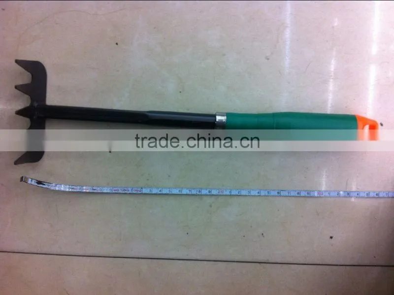 3 prong garden hoe Small camping hoe