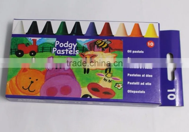 10pcs color crayon Display box crayons multi color crayon