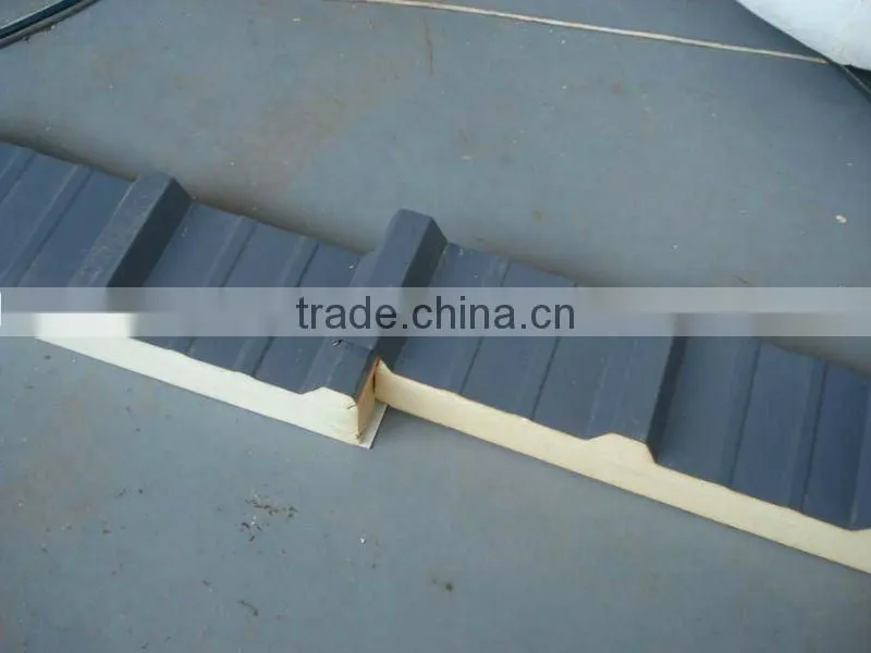 (PU BOARD )Polyurethane foam insulation board used for roof board insulation