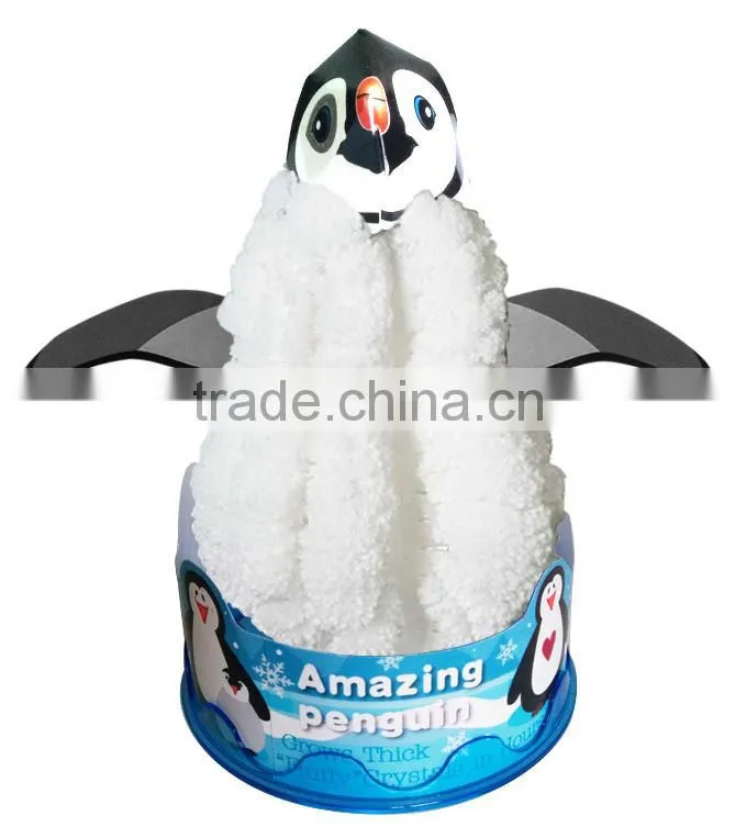 DIY-009 Grow Your Own Crystal Penguin